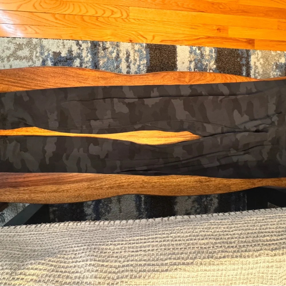 Lululemon Align High Rise Black Camo Leggings- 28” - Picture 1 of 7